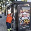 Transit Shelter Hand Sanitizers