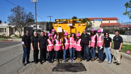 Female Crew at Work